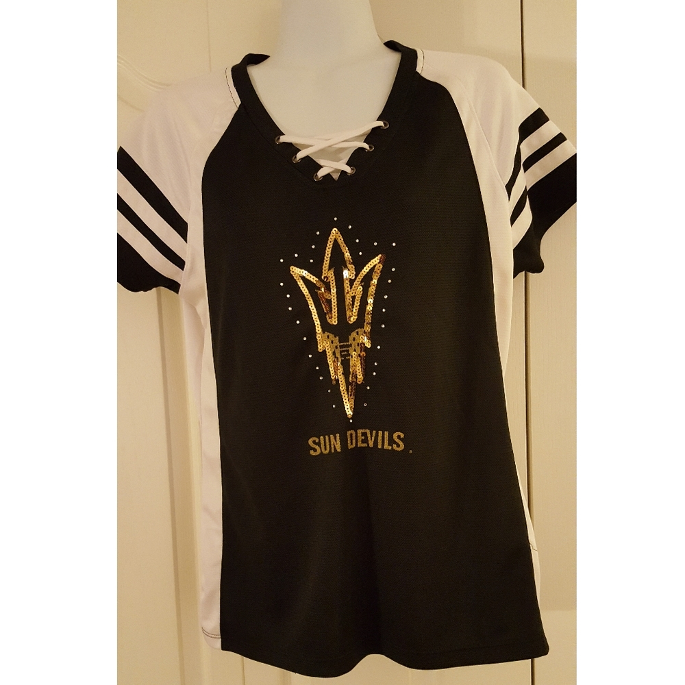 ASU Arizona Sun Devils Women's Jersey Top size L